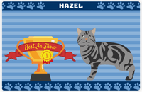 Thumbnail for Personalized Cats Placemat VIII - Best In Show - Cat V -  View