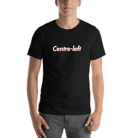 Thumbnail for Centre-left T-Shirt - Black - Shirt View