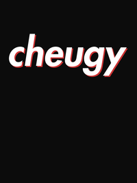 Thumbnail for Cheugy T-Shirt - Black - Decorate View