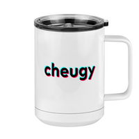 Thumbnail for Cheugy Coffee Mug Tumbler with Handle (15 oz) - TikTok Trends - Right View