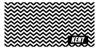 Thumbnail for Personalized Chevron Beach Towel - Front View