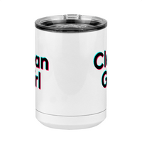 Thumbnail for Clean Girl Coffee Mug Tumbler with Handle (15 oz) - TikTok Trends - Front View