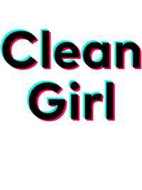 Thumbnail for Clean Girl T-Shirt - White - TikTok Trends - Decorate View