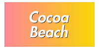 Thumbnail for Cocoa Beach Ombre Beach Towel - Front View