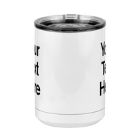 Thumbnail for Personalized Coffee Mug Tumbler with Handle (15 oz) - Front View
