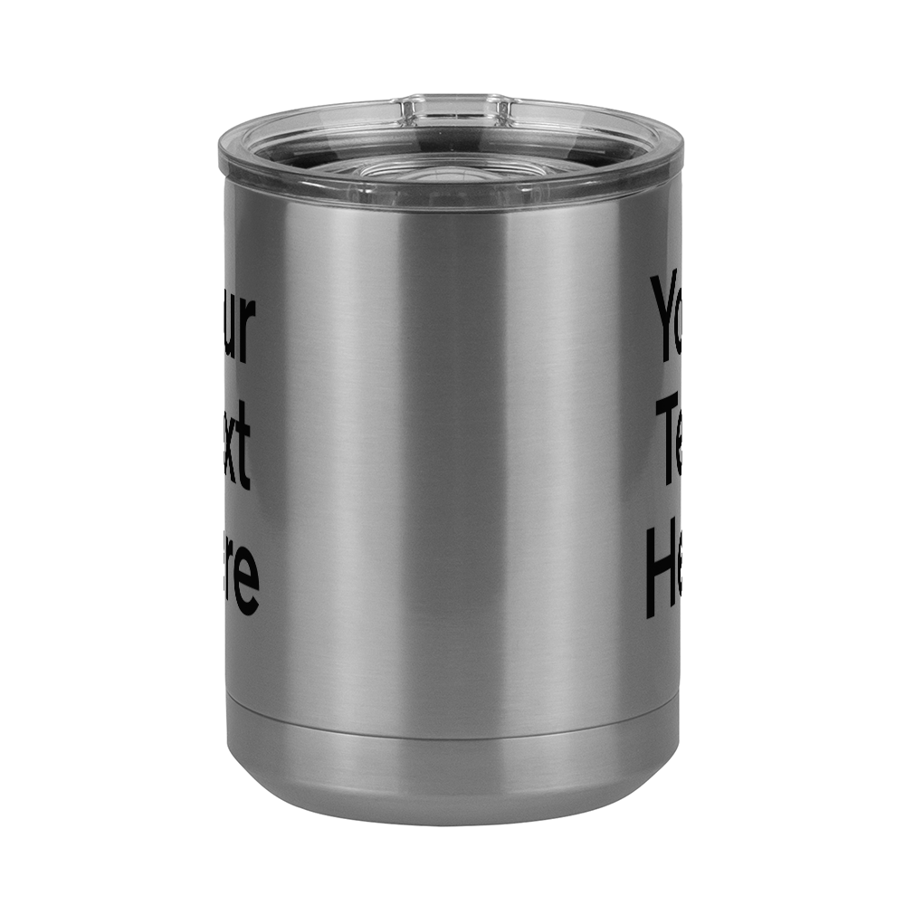 Personalized Coffee Mug Tumbler with Handle (15 oz) - Front View