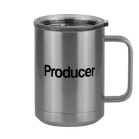 Thumbnail for Personalized Coffee Mug Tumbler with Handle (15 oz) - Producer's Mug - Right View