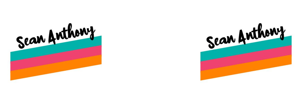 Personalized Travel Coffee Mug Tumbler with Handle (20 oz) - Angled Stripes - Graphic View