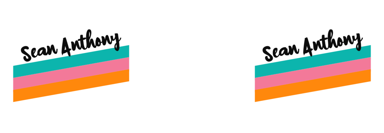 Personalized Travel Coffee Mug Tumbler with Handle (20 oz) - Angled Stripes - Graphic View