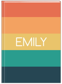 Thumbnail for Personalized Color Block Journal - Front View