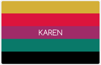 Thumbnail for Personalized Color Block Placemat -  View