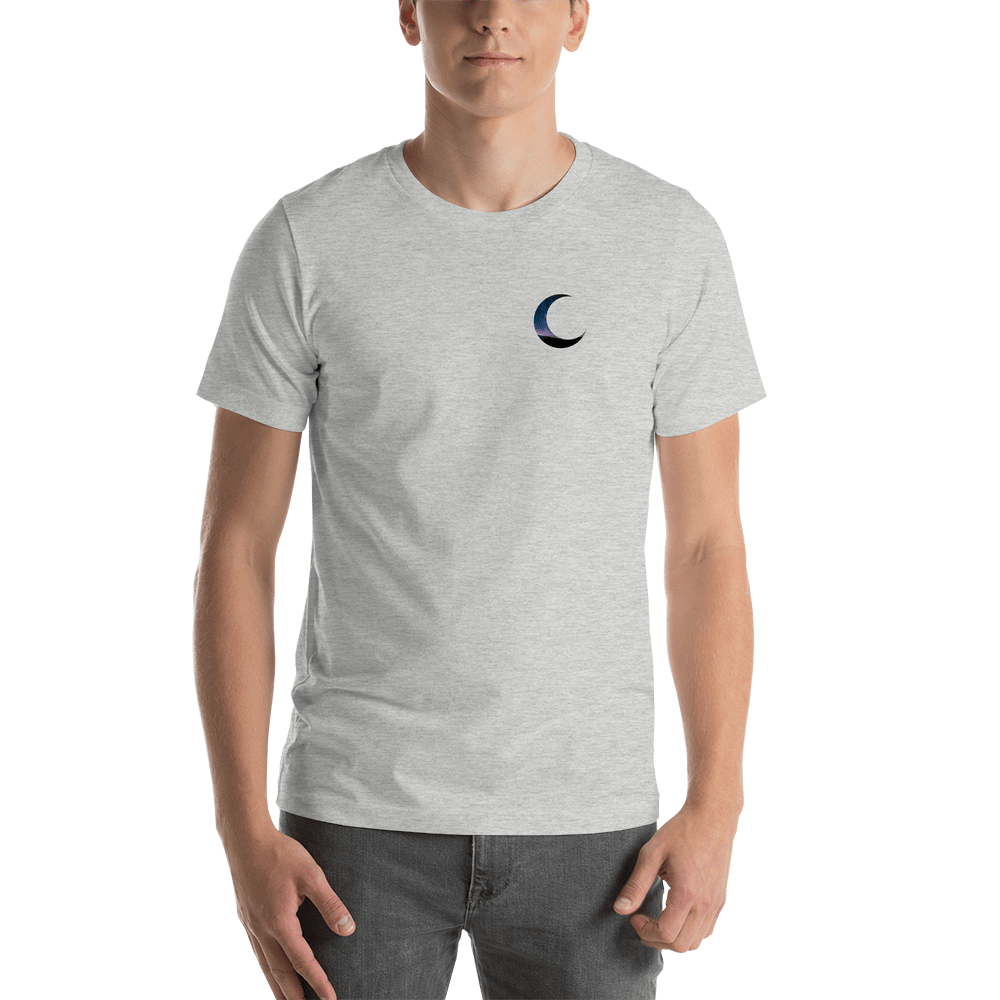 Crescent Sky T-Shirt - Grey - Shirt View