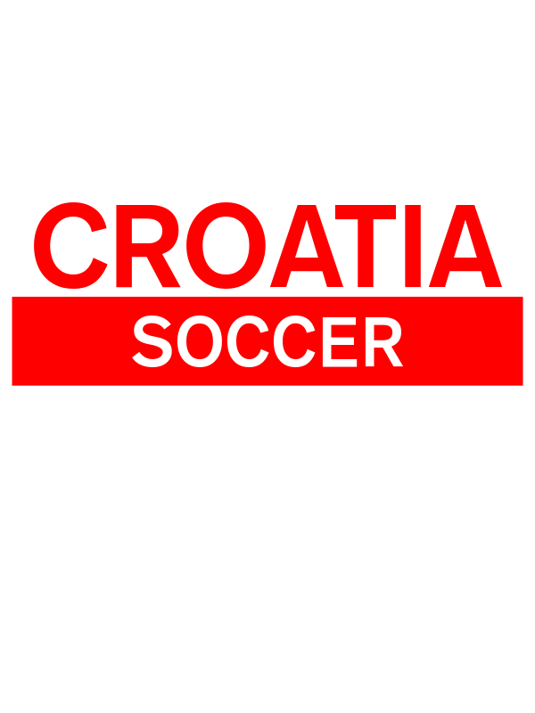 Croatia Soccer T-Shirt - White - Decorate View