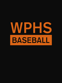 Thumbnail for Custom High School Baseball T-Shirt - Black - Decorate View