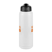 Thumbnail for Custom High School Football Water Bottle (30 oz) - Center View