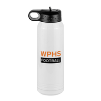 Thumbnail for Custom High School Football Water Bottle (30 oz) - Left View