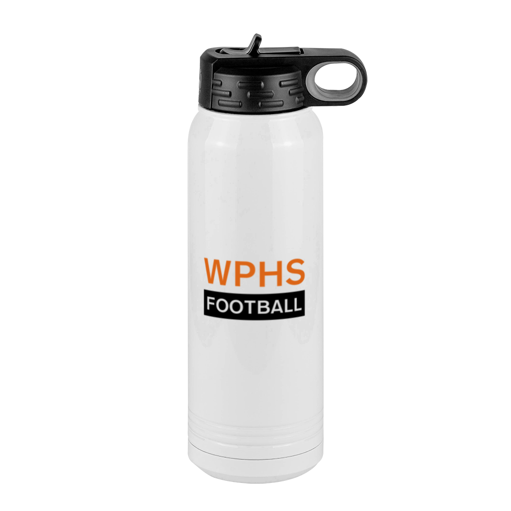 Custom High School Football Water Bottle (30 oz) - Right View
