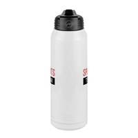 Thumbnail for Custom Sports Team Water Bottle (30 oz) - Center View