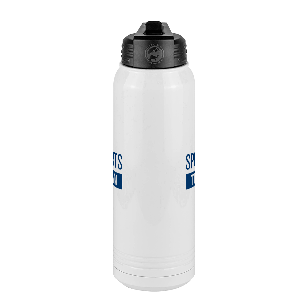 Custom Sports Team Water Bottle (30 oz) - Center View