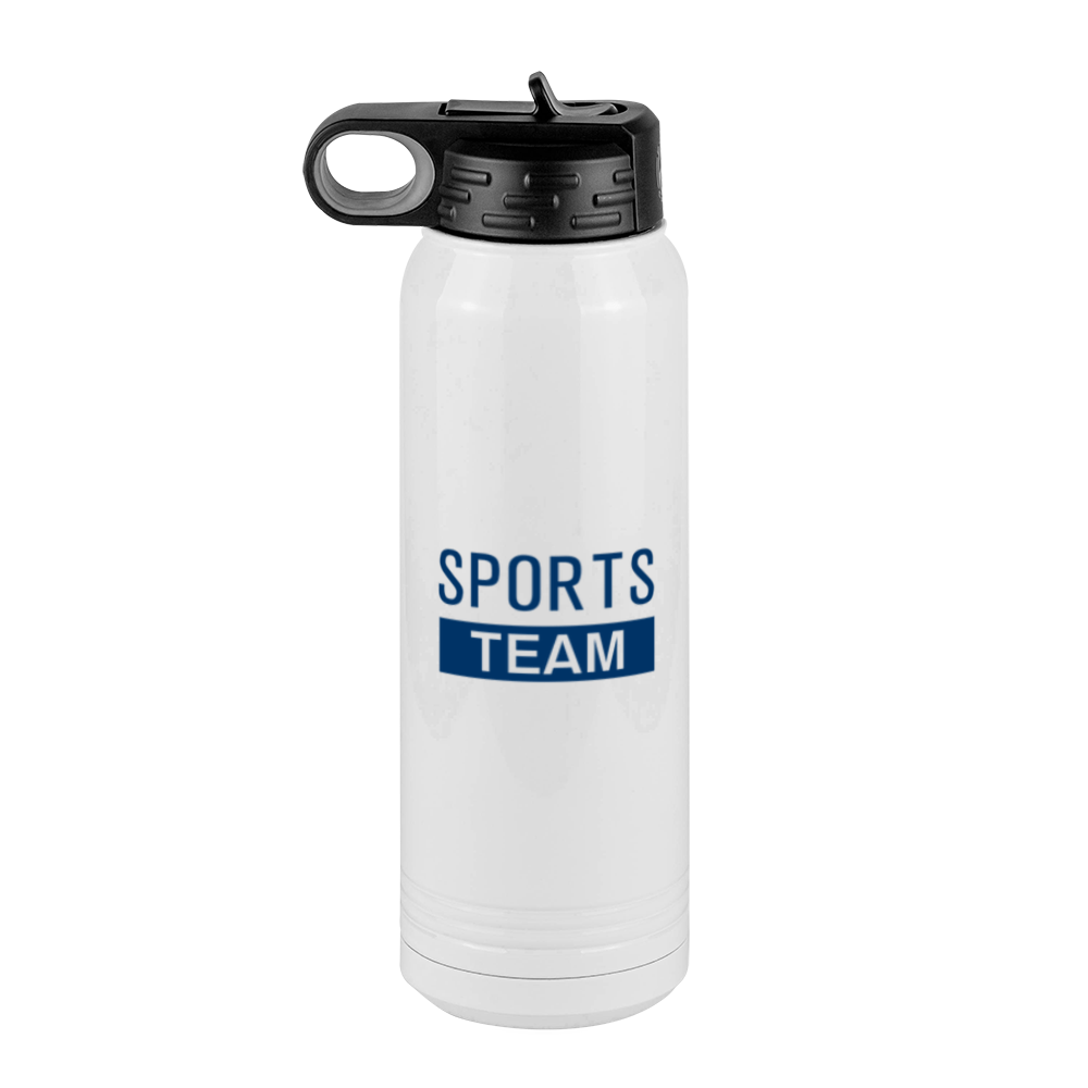 Custom Sports Team Water Bottle (30 oz) - Left View