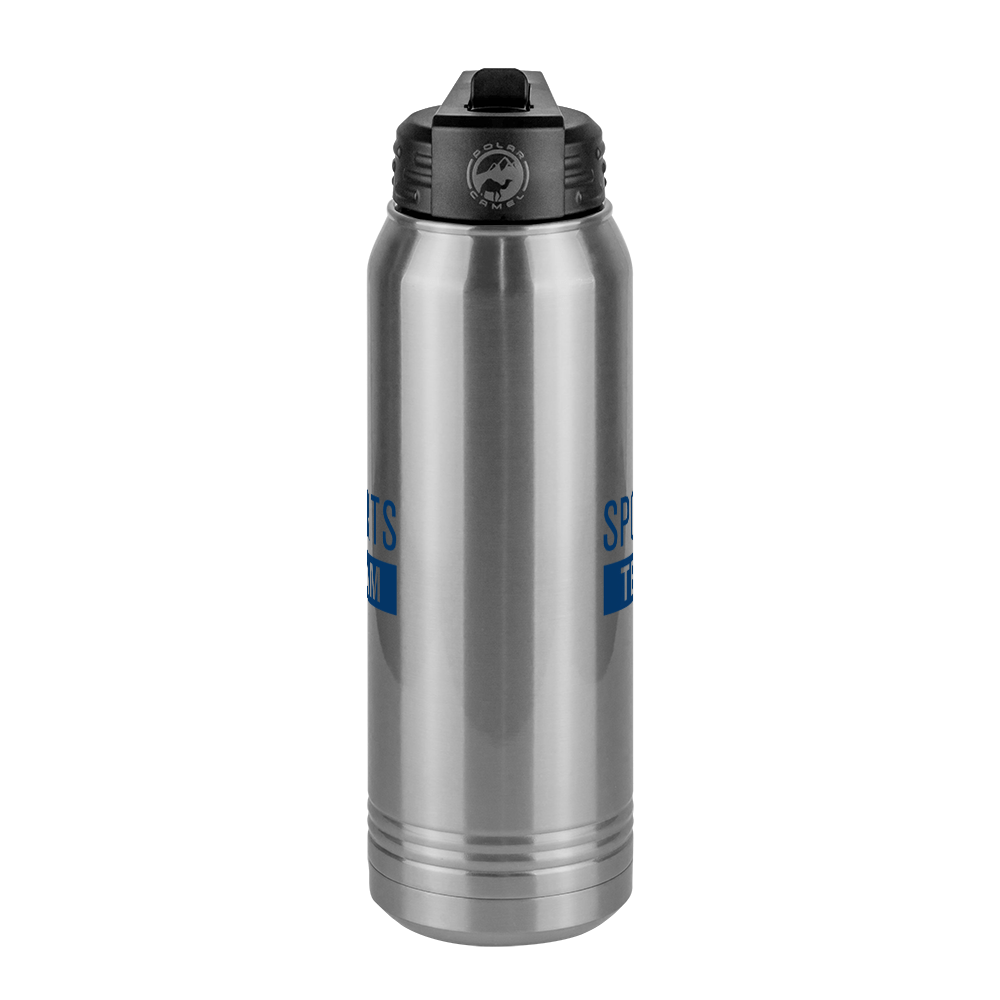 Custom Sports Team Water Bottle (30 oz) - Center View