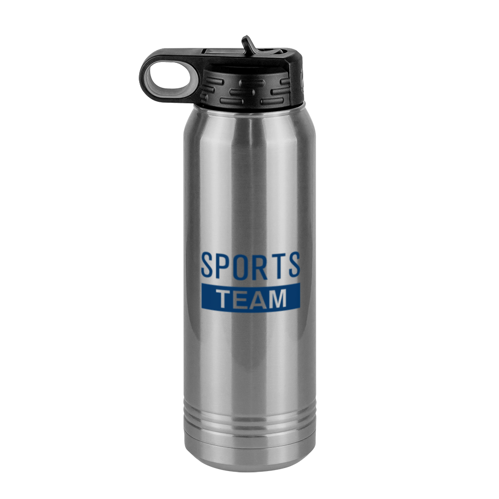 Custom Sports Team Water Bottle (30 oz) - Left View