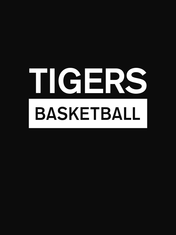 Custom High School Tigers Basketball T-Shirt - Black - Decorate View