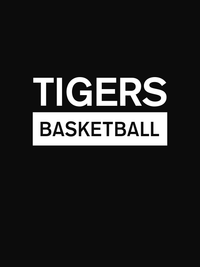 Thumbnail for Custom High School Tigers Basketball T-Shirt - Black - Decorate View