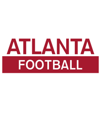 Thumbnail for Custom Atlanta Football T-Shirt - White - Decorate View