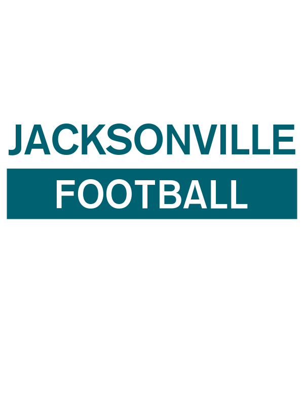 Custom Jacksonville Football T-Shirt - White - Decorate View