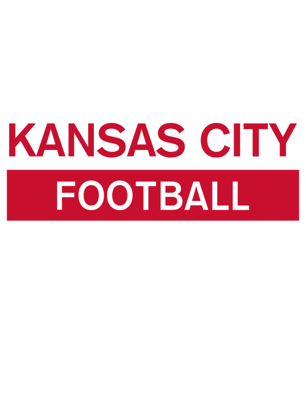 Custom Kansas City Football T-Shirt - White - Decorate View