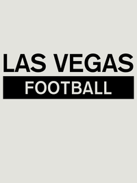 Thumbnail for Custom Las Vegas Football T-Shirt - Silver - Decorate View
