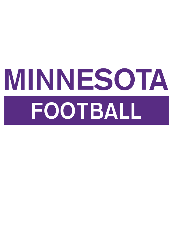 Custom Minnesota Football T-Shirt - White - Decorate View