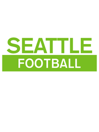 Thumbnail for Custom Seattle Football T-Shirt - White - Decorate View