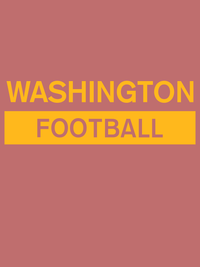 Thumbnail for Custom Washington Football T-Shirt - Mauve - Decorate View