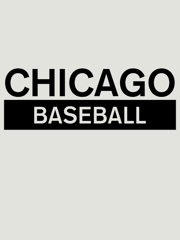 Custom Chicago Baseball T-Shirt - Silver - Decorate View