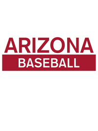 Thumbnail for Custom Arizona Baseball T-Shirt - White - Decorate View