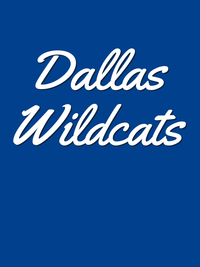 Thumbnail for Personalized Dallas T-Shirt - Blue - Decorate View