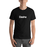 Thumbnail for Dasha T-Shirt - Black - Shirt View