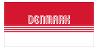 Thumbnail for Personalized Denmark Beach Towel - Front View