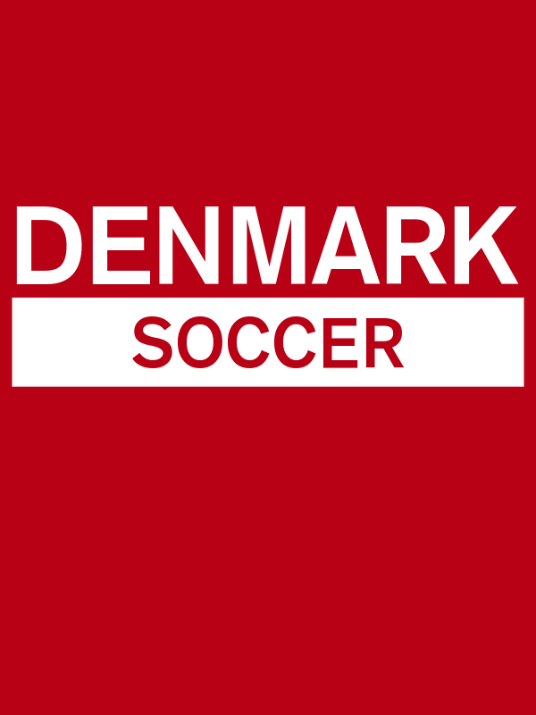 Denmark Soccer T-Shirt - Red - Decorate View