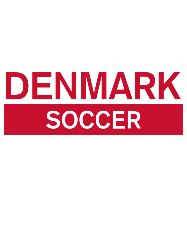 Denmark Soccer T-Shirt - White - Decorate View