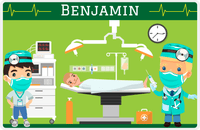 Thumbnail for Personalized Doctors & Nurses Placemat VI - Operation Room - Blond Boy -  View