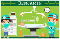 Thumbnail for Personalized Doctors & Nurses Placemat VI - Operation Room - Redhead Boy -  View