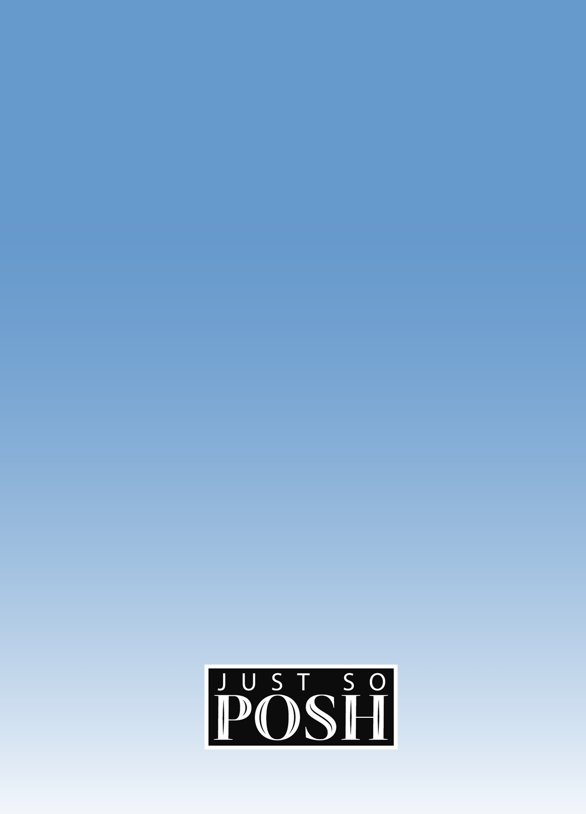 Personalized Dogs Journal XXII - Blue Background - Akita Inu - Back View