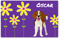 Thumbnail for Personalized Dogs Placemat XXIV - Daisy Dog - Beagle -  View
