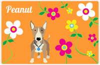 Thumbnail for Personalized Dogs Placemat XXV - Spring Pup - Bull Terrier -  View