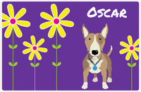 Thumbnail for Personalized Dogs Placemat XXIV - Daisy Dog - Bull Terrier -  View