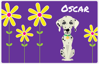 Thumbnail for Personalized Dogs Placemat XXIV - Daisy Dog - Dalmatian -  View
