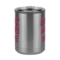 Thumbnail for Drink More Wine Coffee Mug Tumbler with Handle (15 oz) - Front View